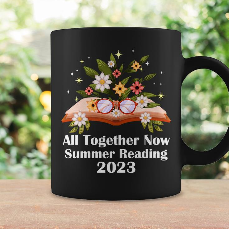 All Together Now Summer Reading 2023 Book And Flowers Coffee Mug Gifts ideas