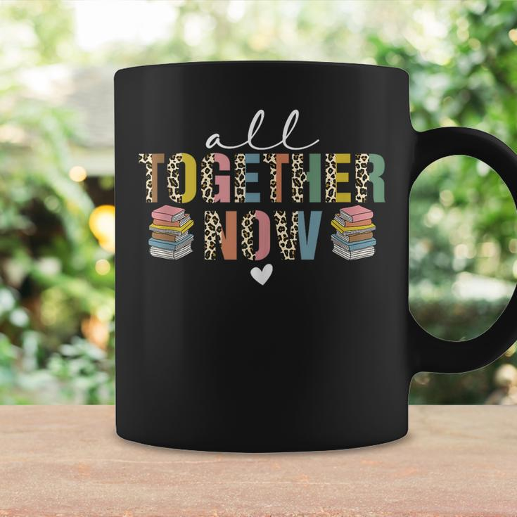 All Together Now Summer Reading 2023 Leopard Book Lover Coffee Mug Gifts ideas