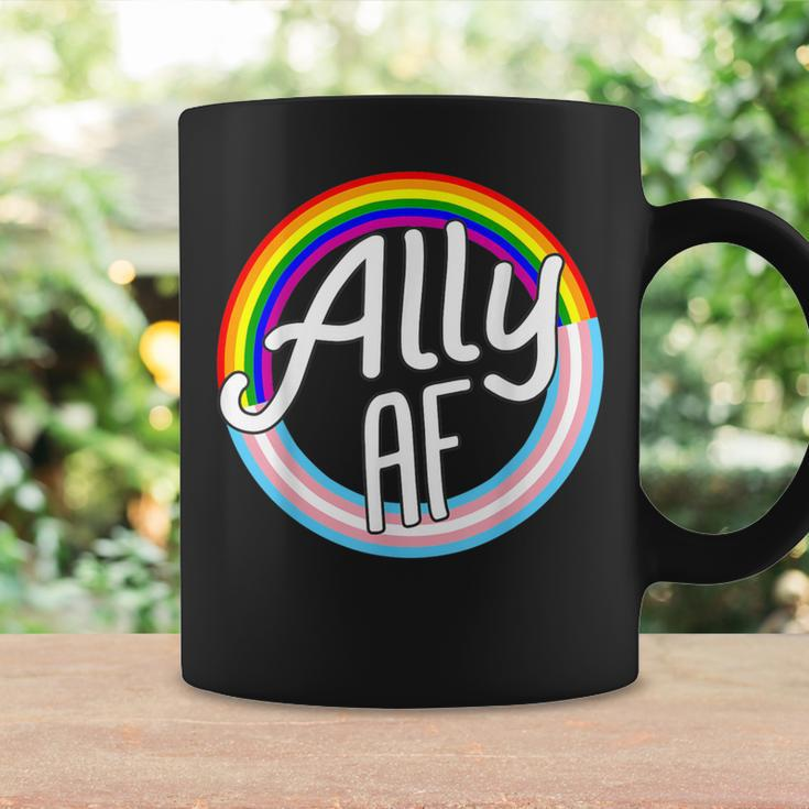 Ally Af Trans Flag Love Equality Lgbt Pride Flag Love Gay Coffee Mug Gifts ideas