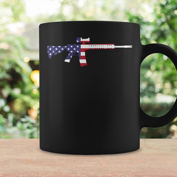 America Rifle Murica Libertarian Conservative Gun Usa Flag Gun Funny Gifts Coffee Mug Gifts ideas