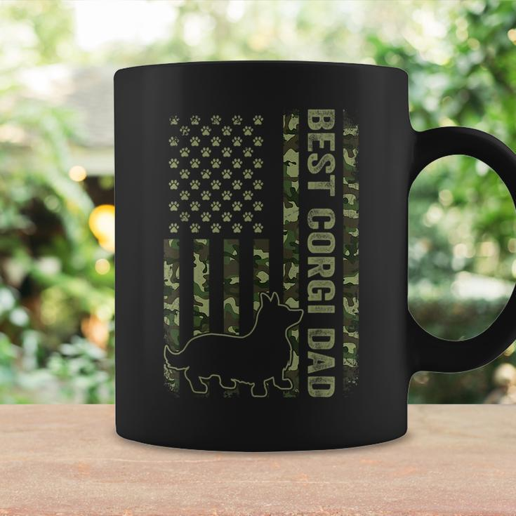 American Flag Best Corgi Dad Ever Dog Dad Coffee Mug Gifts ideas