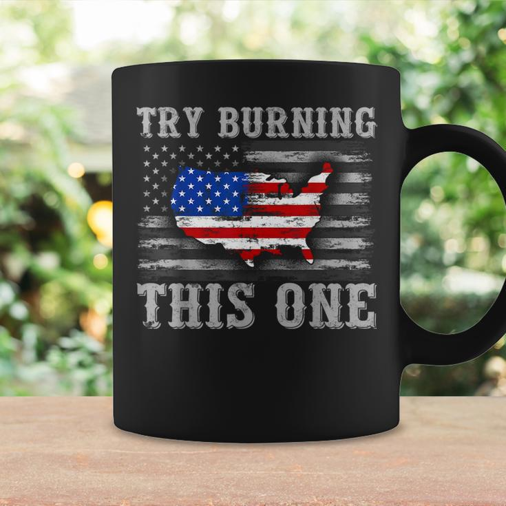 American Flag Try Burning This One Coffee Mug Gifts ideas