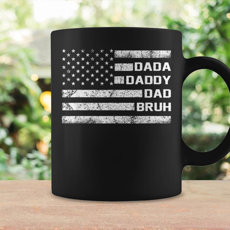 American Flag Usa Dada Daddy Bruh Fathers Day Dad Coffee Mug Gifts ideas