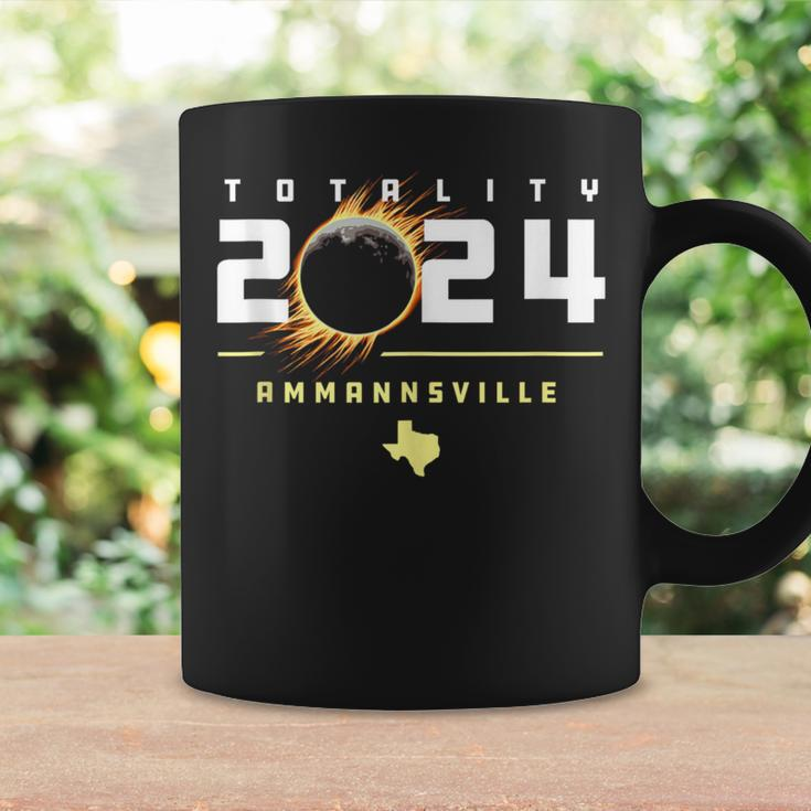 Ammannsville Texas 2024 Total Solar Eclipse Coffee Mug Gifts ideas