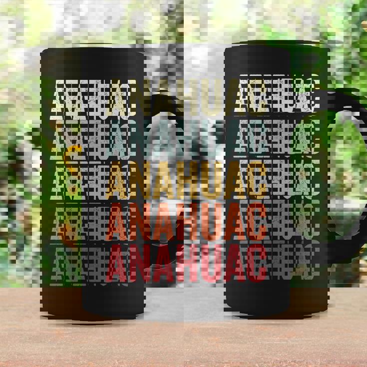 Anahuac Texas Anahuac Tx Retro Vintage Text Coffee Mug Gifts ideas