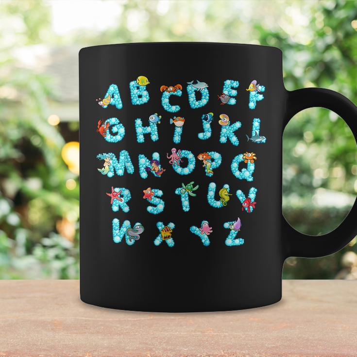 Animals Alphabet Back To School Cute First Day Of School Coffee Mug Gifts ideas