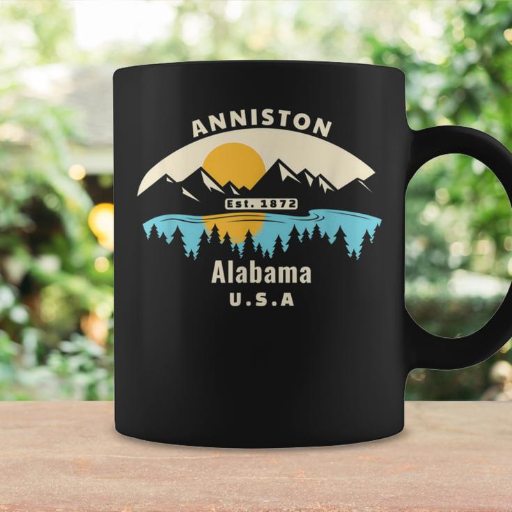Anniston Alabama Souvenir Mountain Sunset River Coffee Mug Gifts ideas