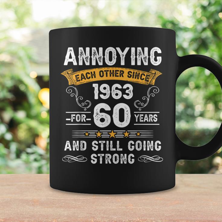 Annoying Each Other Since 1963 60 Years Wedding Anniversary Coffee Mug Gifts ideas