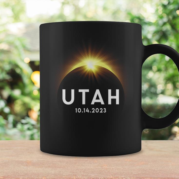 Annular Solar Eclipse October 14 2023 Utah Souvenir Coffee Mug Gifts ideas