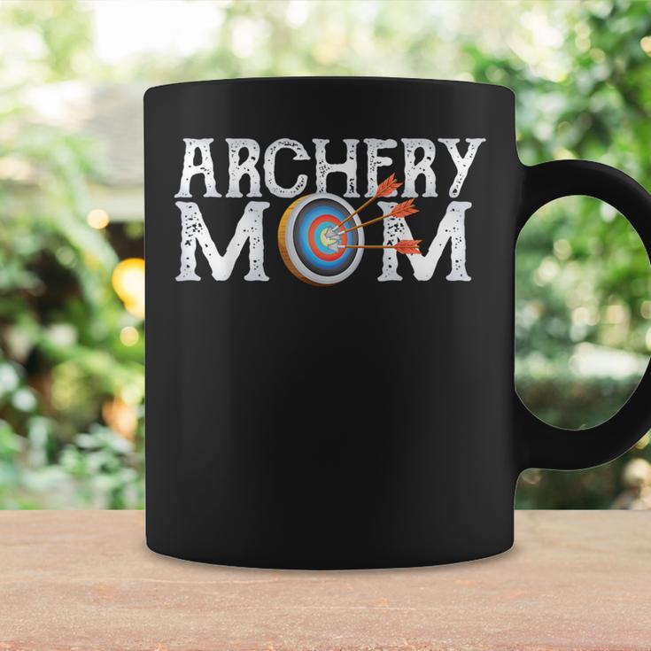 Archery Archer Mom Target Proud Parent Bow Arrow Coffee Mug Gifts ideas