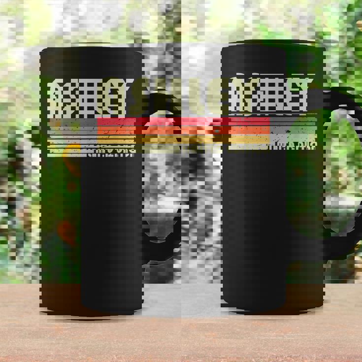 Ashley Gift Name Personalized Funny Retro Vintage Birthday Coffee Mug Gifts ideas