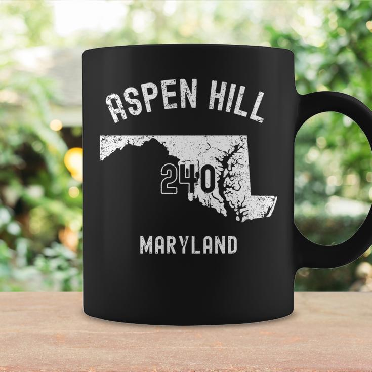 Aspen Hill Maryland Md 240 Vintage Athletic Style Coffee Mug Gifts ideas