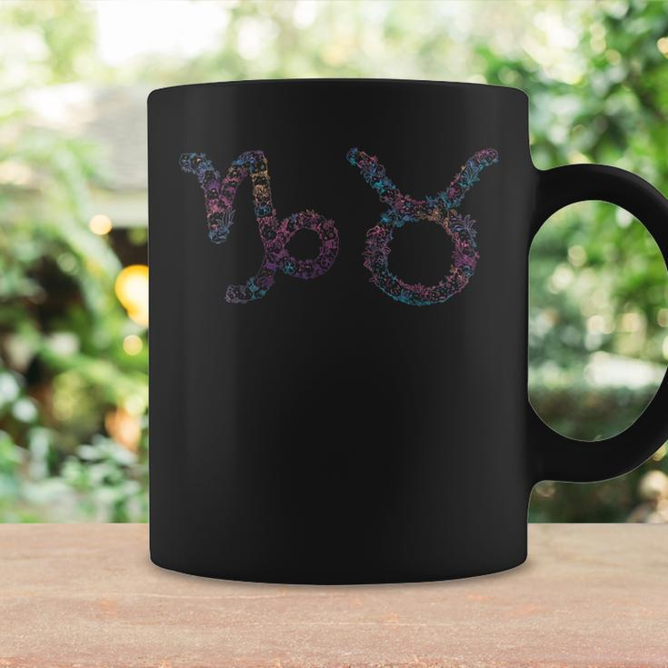 Astrology Horoscope Zodiac Signs Capricorn And Taurus Couple Coffee Mug Gifts ideas