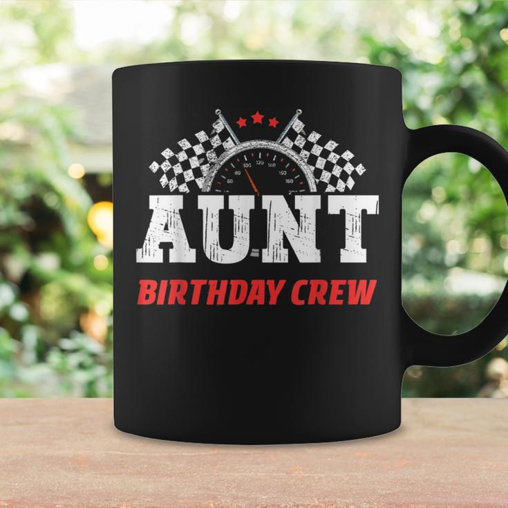 Aunt Birthday Crew Race Car Racing Car Driver Aunty Driver Funny Gifts Coffee Mug Gifts ideas