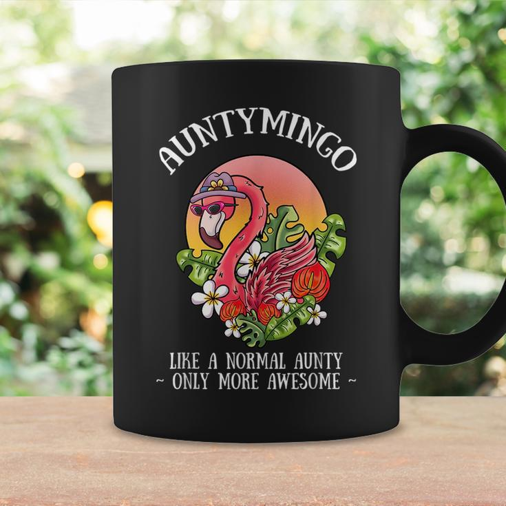 Auntymingo Aunty Flamingo Lover Auntie Aunt Flamingo Funny Gifts Coffee Mug Gifts ideas