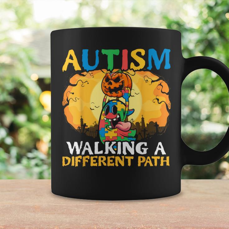 Autism Halloween Puzzle Trick Or Treat Autism Awareness Coffee Mug Gifts ideas