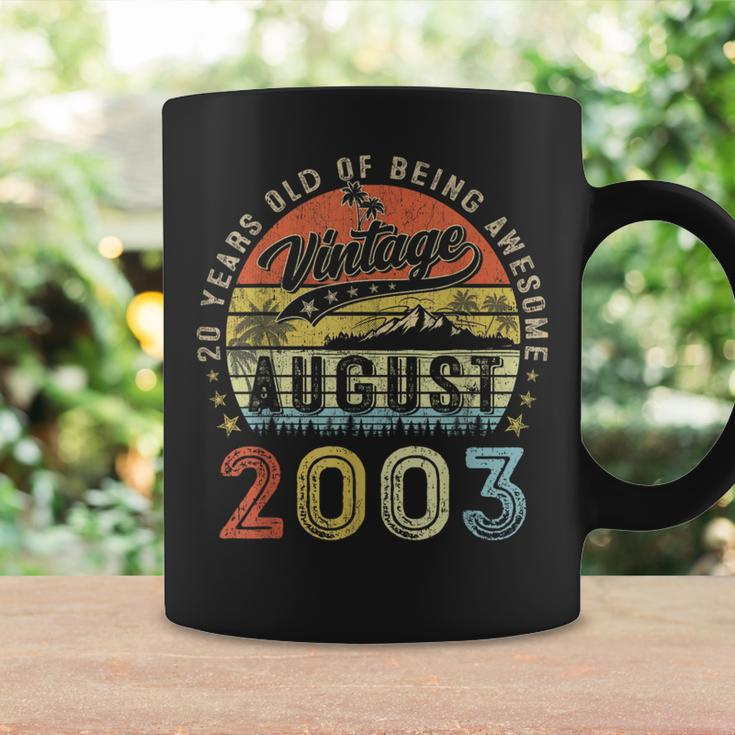 Awesome Since August 2003 Vintage 20Th Birthday Coffee Mug Gifts ideas