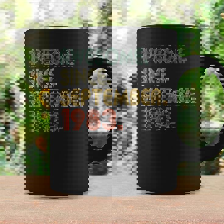 Awesome Since September 1983 40Th Birthday 40 Year Old Coffee Mug Gifts ideas