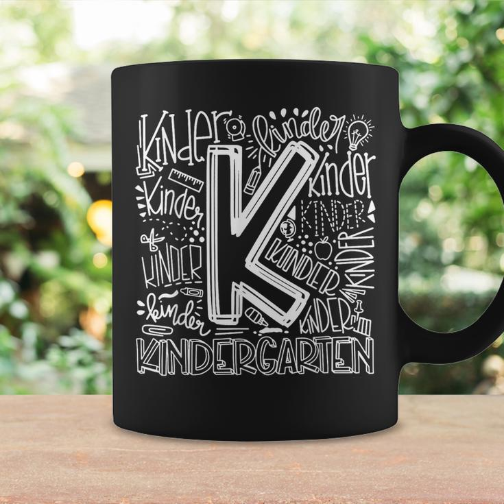 Back To School First Day Of School Typography Kindergarten Coffee Mug Gifts ideas