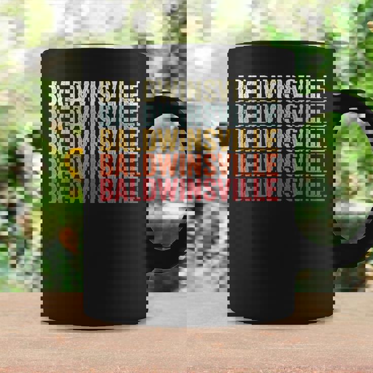 Baldwinsville New York Baldwinsville Ny Retro Vintage Text Coffee Mug Gifts ideas