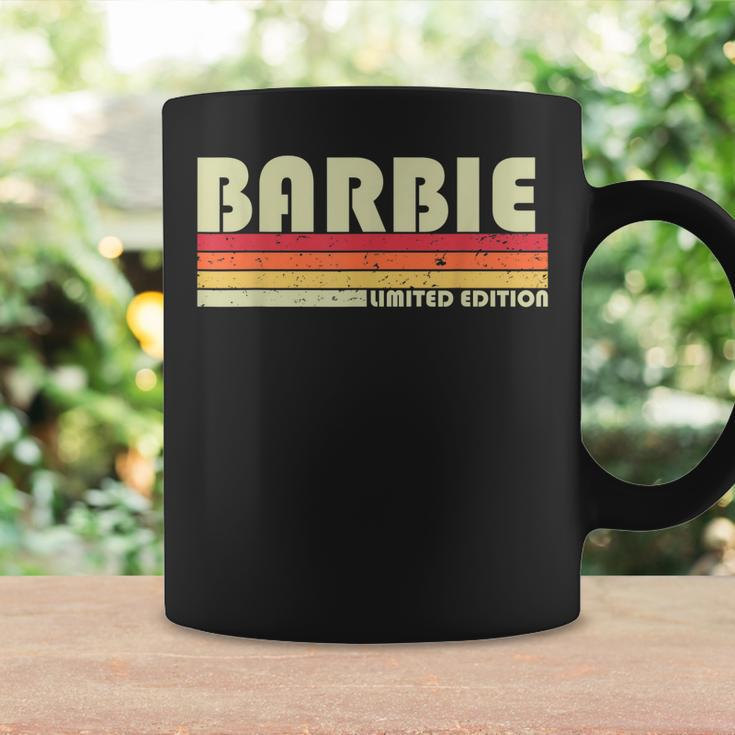 Barbie Name Personalized Retro Vintage 80S 90S Birthday Coffee Mug Gifts ideas