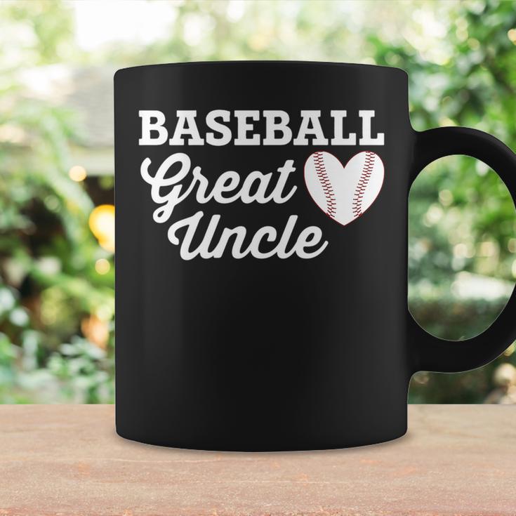Uncle Baseball Baseball Great Uncle Love Heart Baseball Sports Coffee Mug | Mazezy