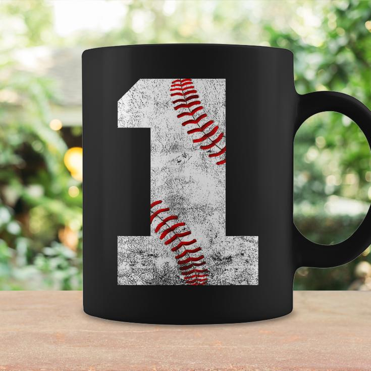 Baseball Jersey Number 1 Vintage 1St Birthday Coffee Mug Gifts ideas