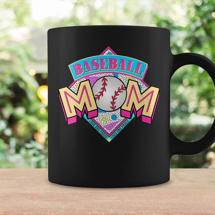 Baseball Mom Retro 80S 90S Mothers Day Baseball Mama Gifts For Mom Funny Gifts Coffee Mug Gifts ideas