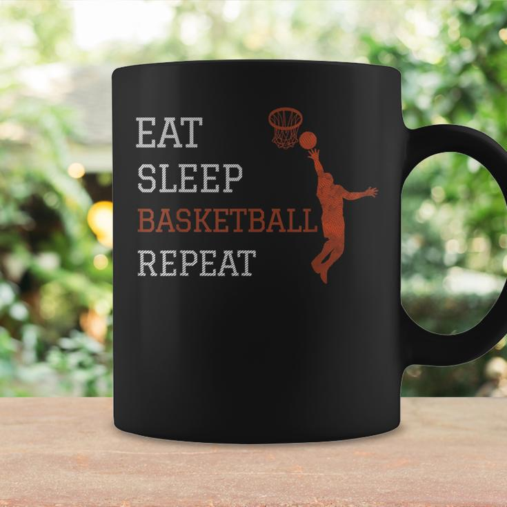 Basketball Coach Eat Sleep Basketball Repeat Basketball Coffee Mug Gifts ideas