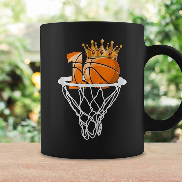 Basketball Happy 10Th Birthday Boy Bball 10 Years Old Basketball Funny Gifts Coffee Mug Gifts ideas