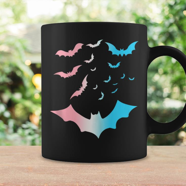 Bats Spooky Goth Trans Pride Subtle Transgender Lgbtq Lgbt Coffee Mug Gifts ideas