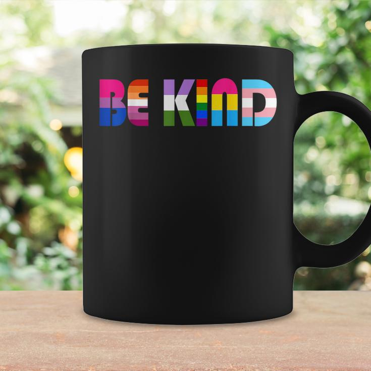 Be Kind Lgbt Flag Gay Les Pride Month Transgender Pansexual Coffee Mug Gifts ideas
