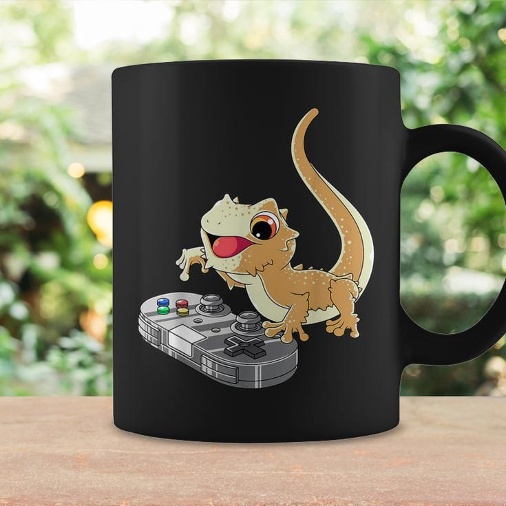Bearded Dragon Playing Video Game Reptiles Pagona Gamers Coffee Mug Gifts ideas