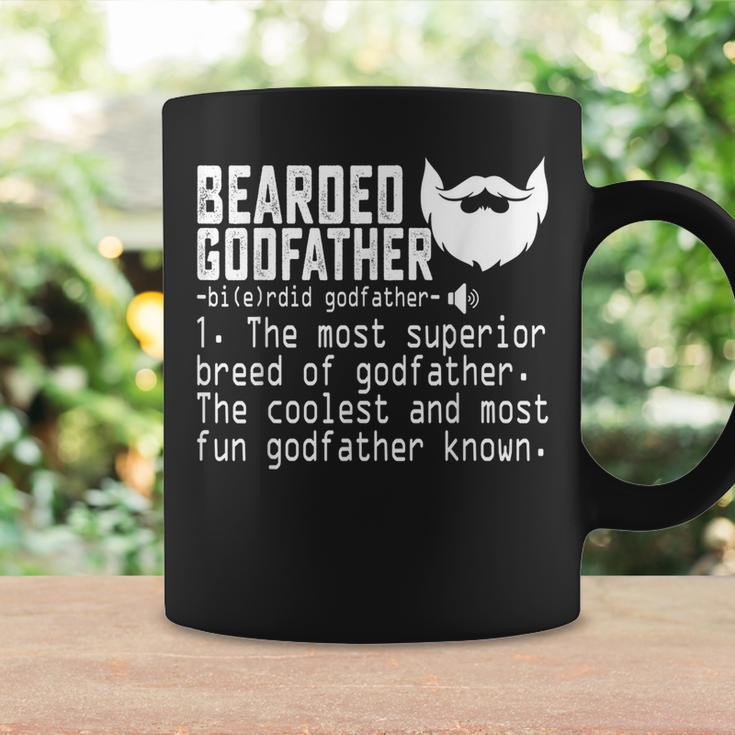 Bearded Godfather Definition Funny Father Grandpa Uncle Gift Coffee Mug Gifts ideas