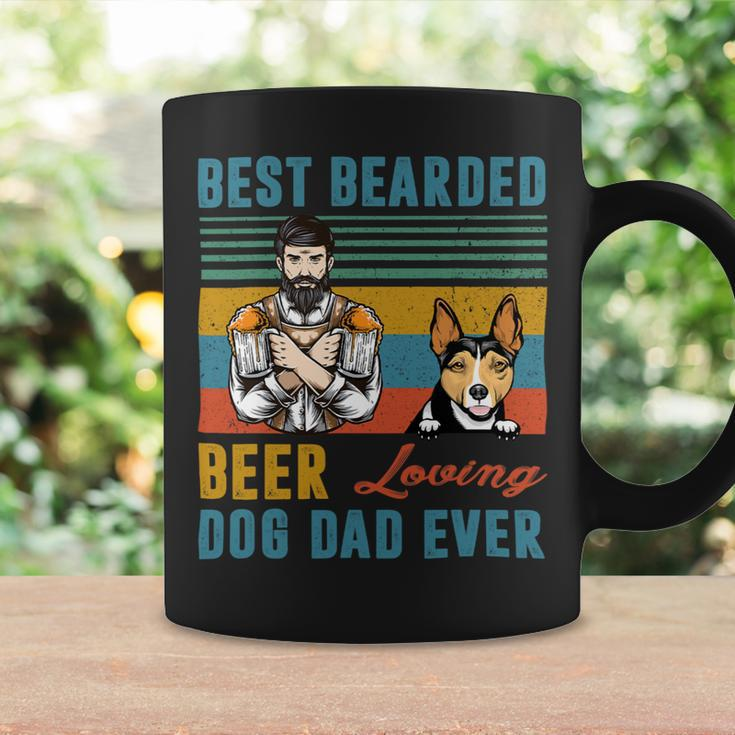 Beer Best Bearded Beer Loving Dog Dad Rat Terrier Personalized Coffee Mug Gifts ideas