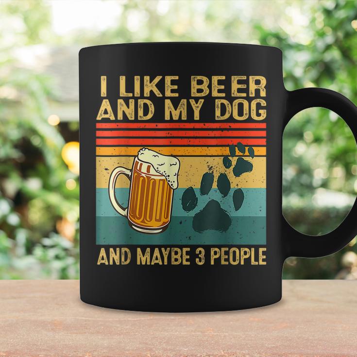 I Like Beer My Dog And Maybe 3 People Dog Lover Coffee Mug Gifts ideas