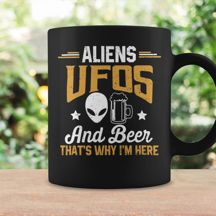 Beer Funny Aliens Ufos And Beer Thats Why Im Here Mens Space Coffee Mug Gifts ideas