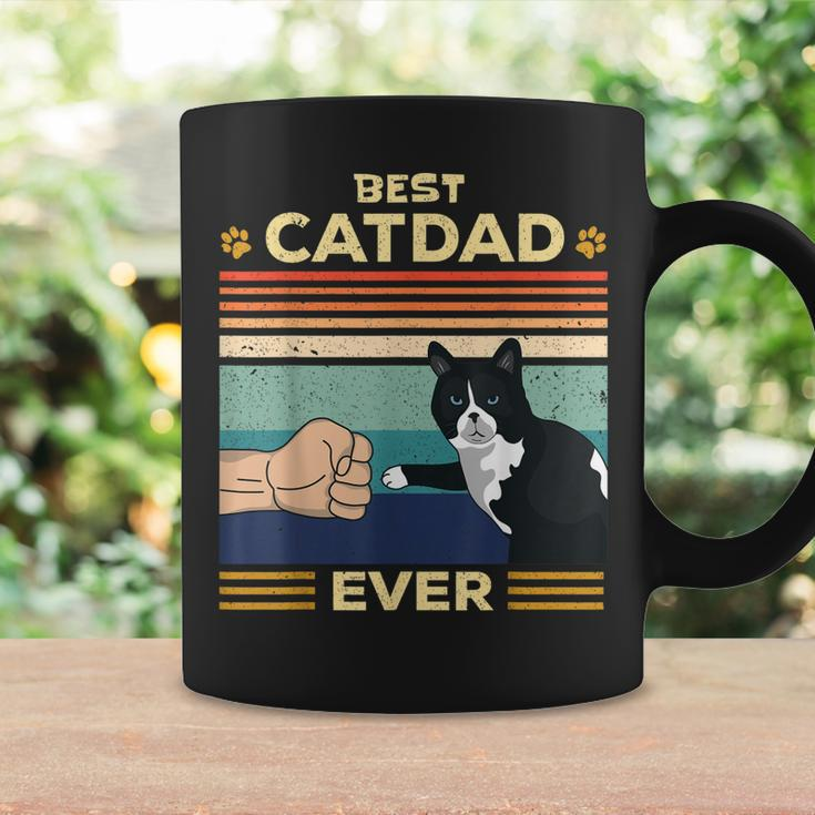 Best Cat Dad Ever Vintage Retro Cat Gifts Men Fathers Day Coffee Mug Gifts ideas