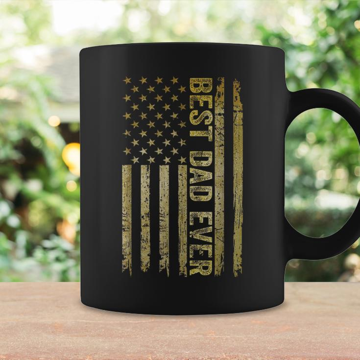 Best Dad Ever Fathers Day Us American Flag Fathers Day Coffee Mug Gifts ideas