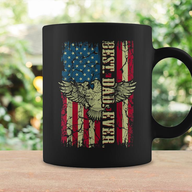 Best Dad Ever Flag Patriotic Eagle Funny For Dad Father Coffee Mug Gifts ideas