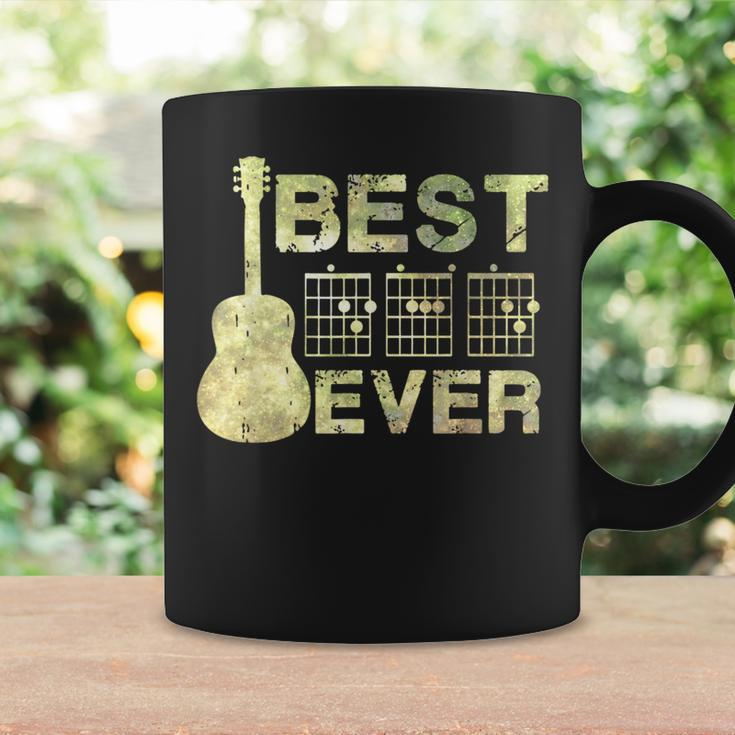 Best Dad Ever Guitar Chords Guitarist Father Fathers Day Coffee Mug Gifts ideas