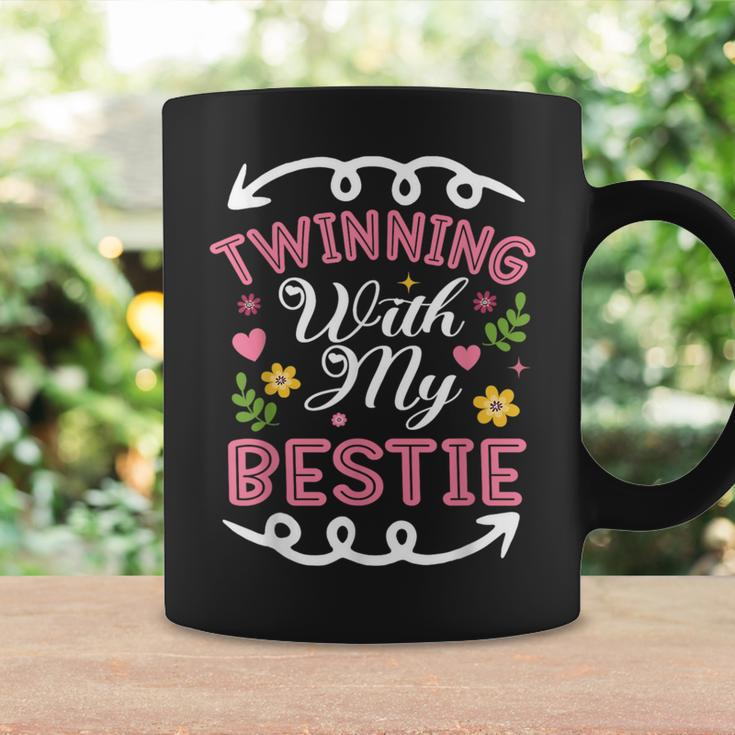 Best Friend Twinning With My Bestie Spirit Week Twin Day Coffee Mug Gifts ideas