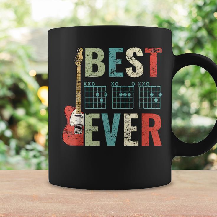 Best Guitar Dad Ever Guitar Chords For Guitar Lovers Coffee Mug Gifts ideas