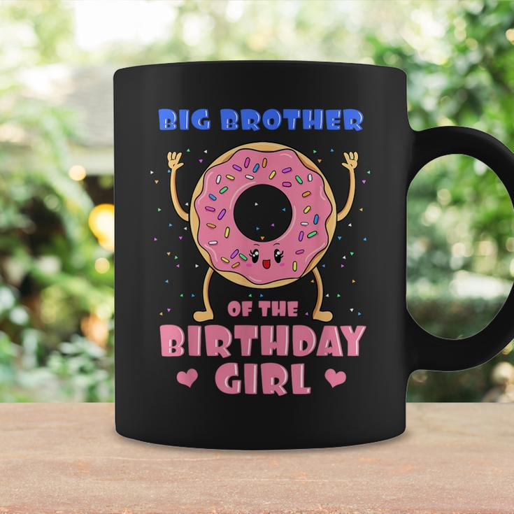 Big Brother Of The Birthday Girl Donut Bday Party Bro Sib Coffee Mug Gifts ideas