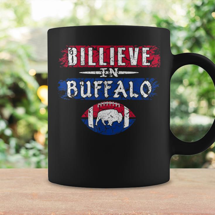Billieve In Buffalo Vintage Football Coffee Mug Gifts ideas