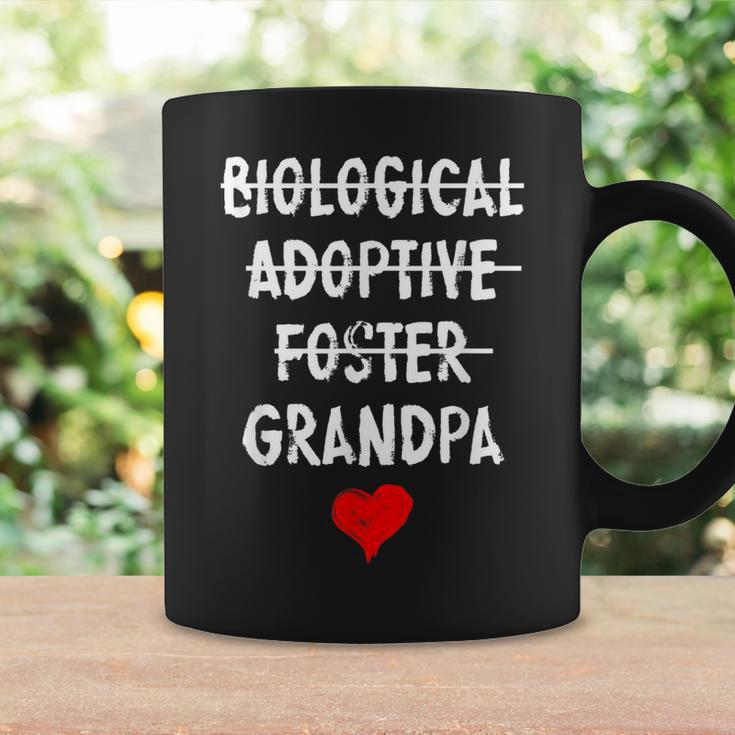 Biological Adoptive Foster Grandpa National Adoption Month Gift For Mens Coffee Mug Gifts ideas
