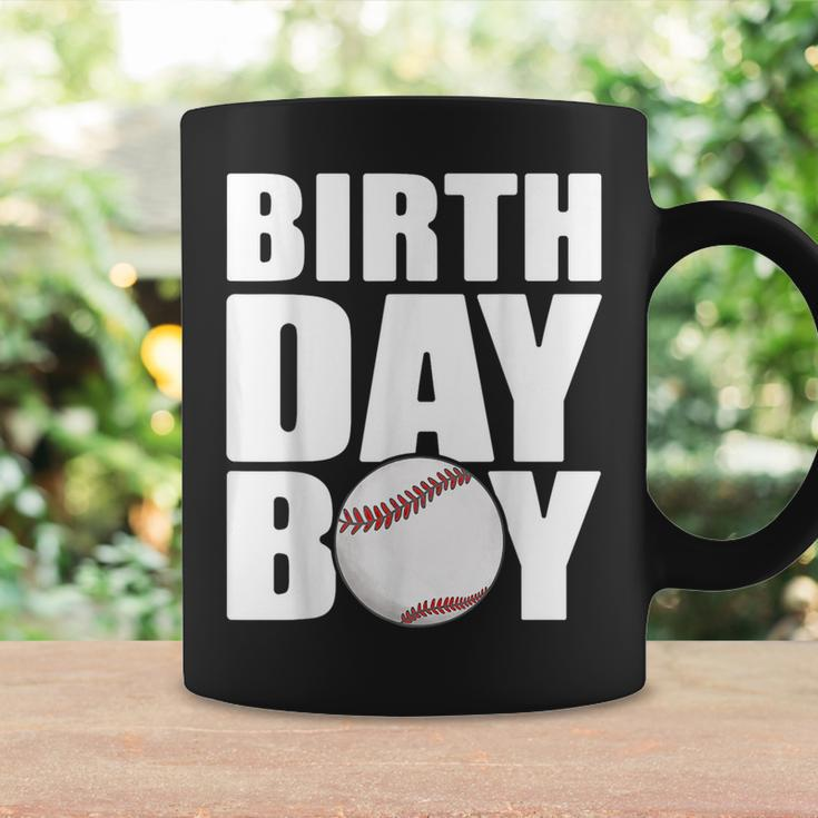 Birthday Boy Baseball Batter Catcher Pitcher Baseball Theme Coffee Mug Gifts ideas