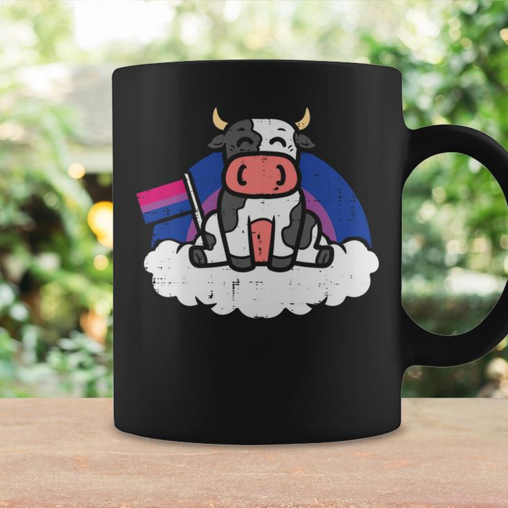Bisexual Flag Cow Lgbt Bi Pride Stuff Farmer Animal Coffee Mug Gifts ideas