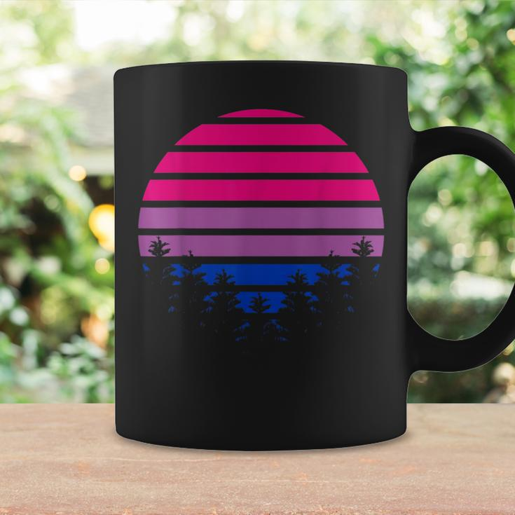Bisexual Flag Retro Sunset Lgbt Bi Pride Gifts Coffee Mug Gifts ideas
