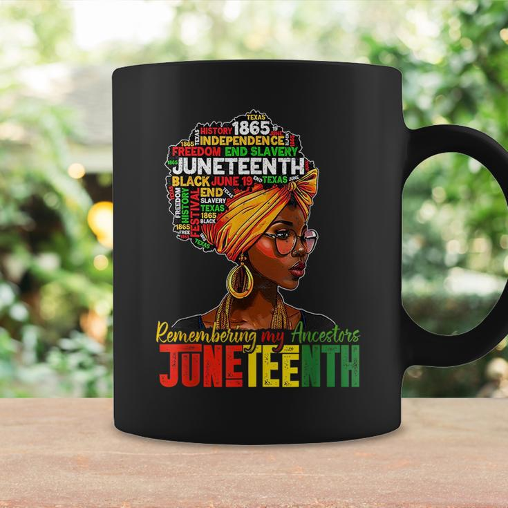 Black Women Junenth Remembering My Ancestors Coffee Mug Gifts ideas